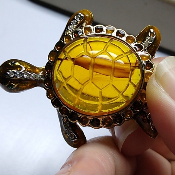 Turtle brooch - Picture 5 of 7